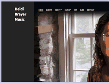 Tablet Screenshot of heidibreyer.com